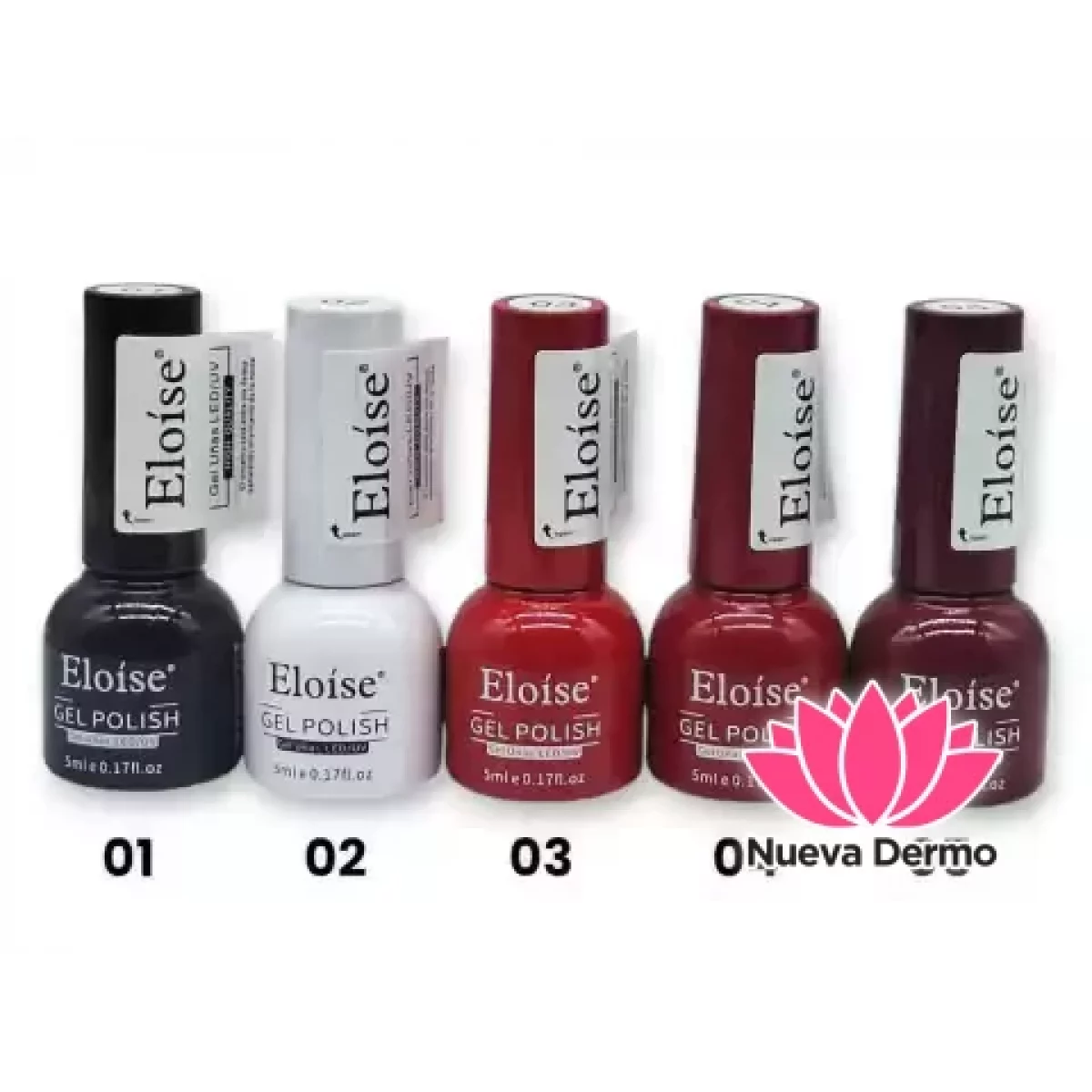Esmalte ELOISE 5ml 1-50 10069 APROBADO POR ANMAT