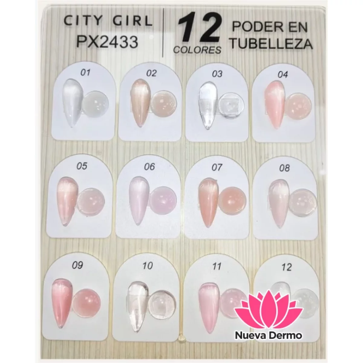 Esmalte Extensión liquida 10ML City Girl PX2433