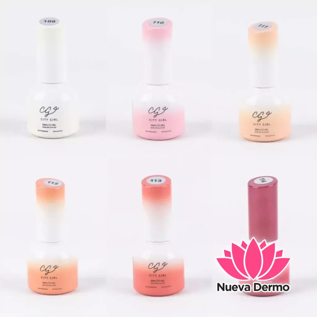 Esmalte semi city girl vía láctea (númer... 112