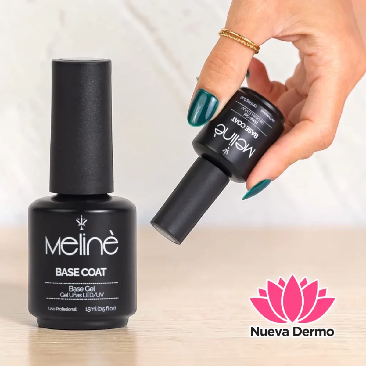 ESMALTE SEMIPERMANENTE BASE COAT MELINE