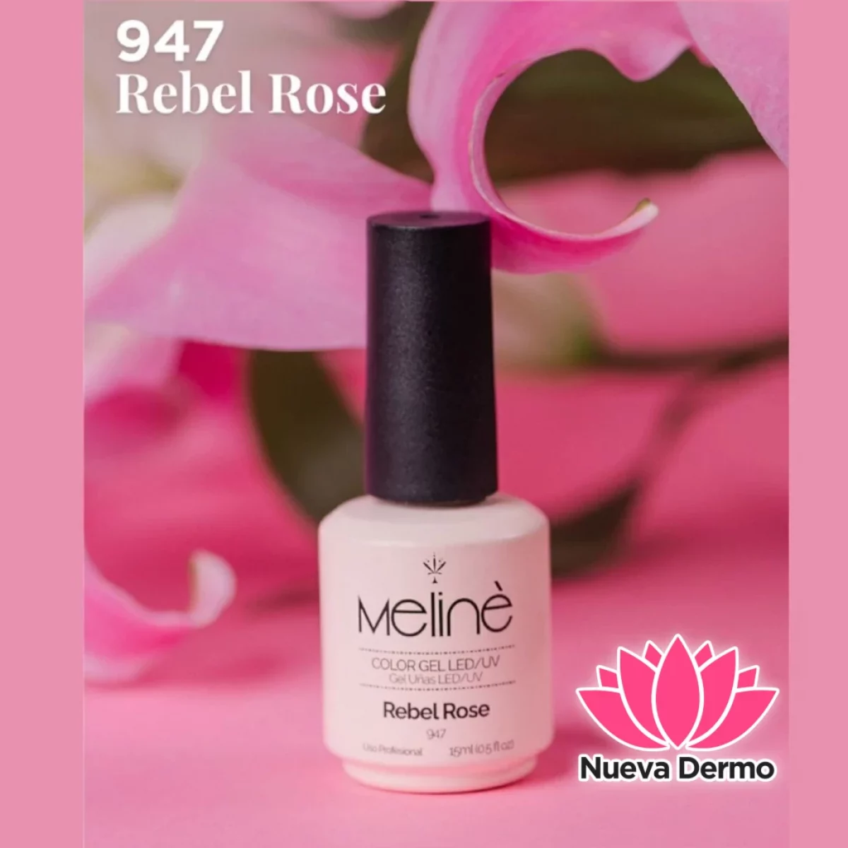 ESMALTE SEMIPERMANENTE MELINE COLOR