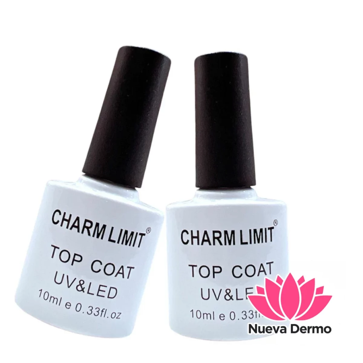 ESMALTE SEMIPERMANENTES TOP COAT CHARM LIMIT 10ML