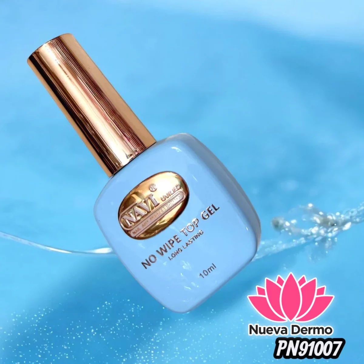 ESMALTE TOP COAT SEMIPERMANENTE NAVI 10ML CD: PN91007