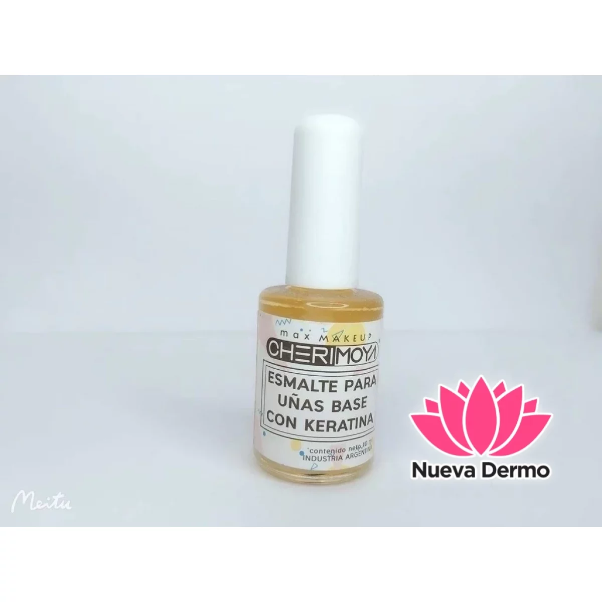 Esmaltes con base keratina 10ml cherimoy...
