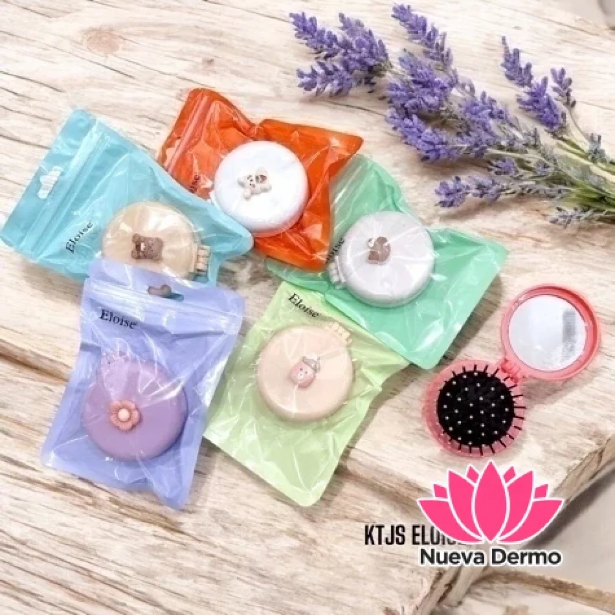 ESPEJO + CEPILLO PARA CARTERA