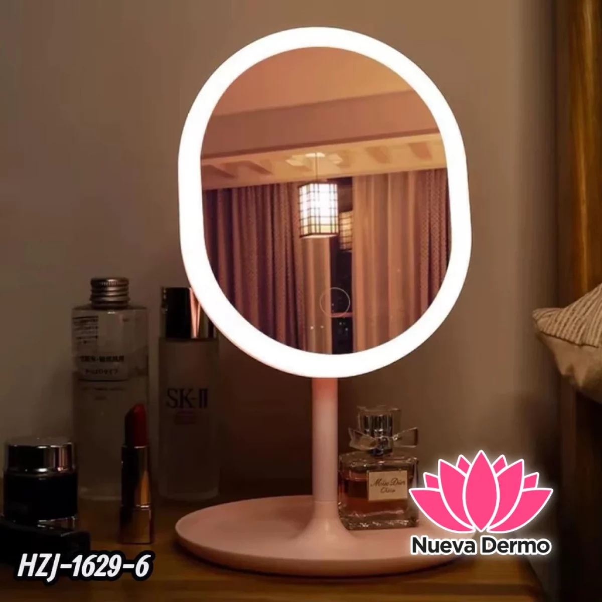 ESPEJO CON LUZ LED CD: HZJ-1629-6