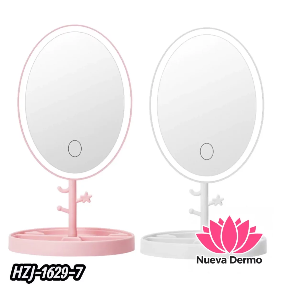 ESPEJO CON LUZ LED CD: HZJ-1629-7