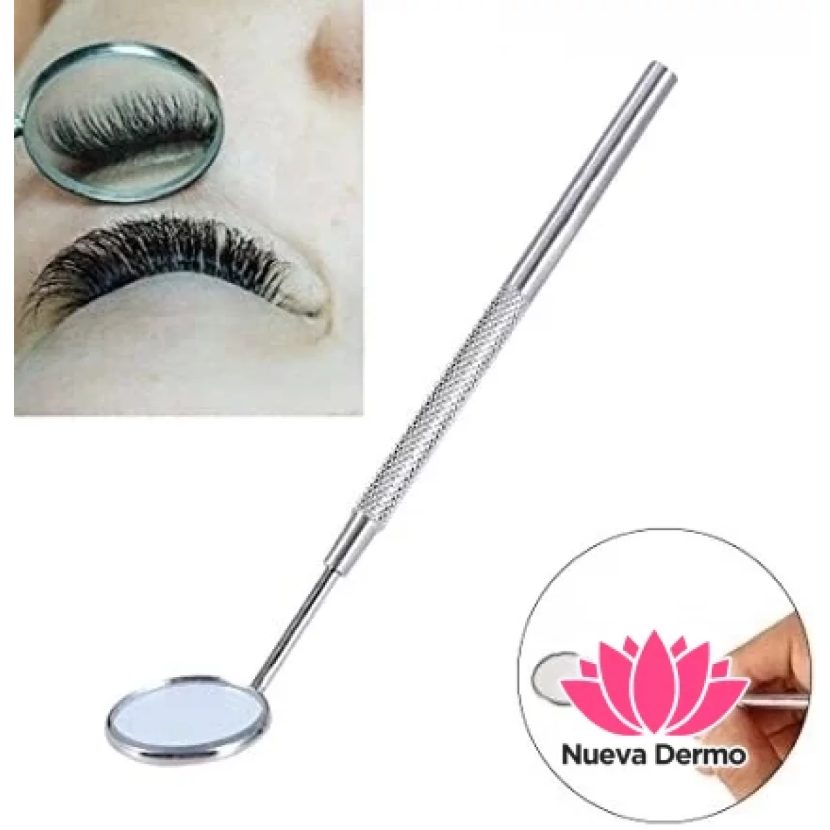 Espejo para Extensiones de Pestañas