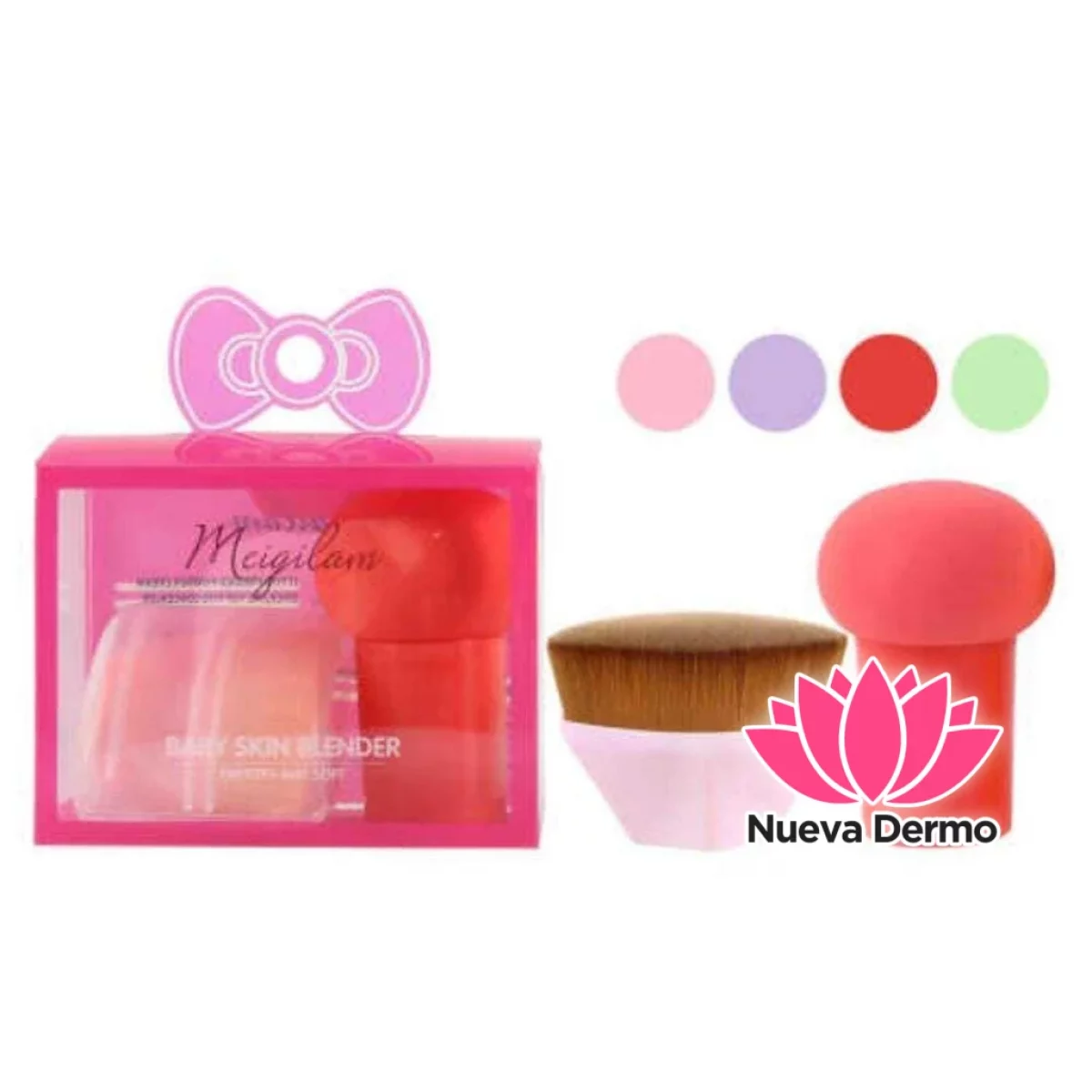 Esponja + Brocha (020631) MEIGILAM
