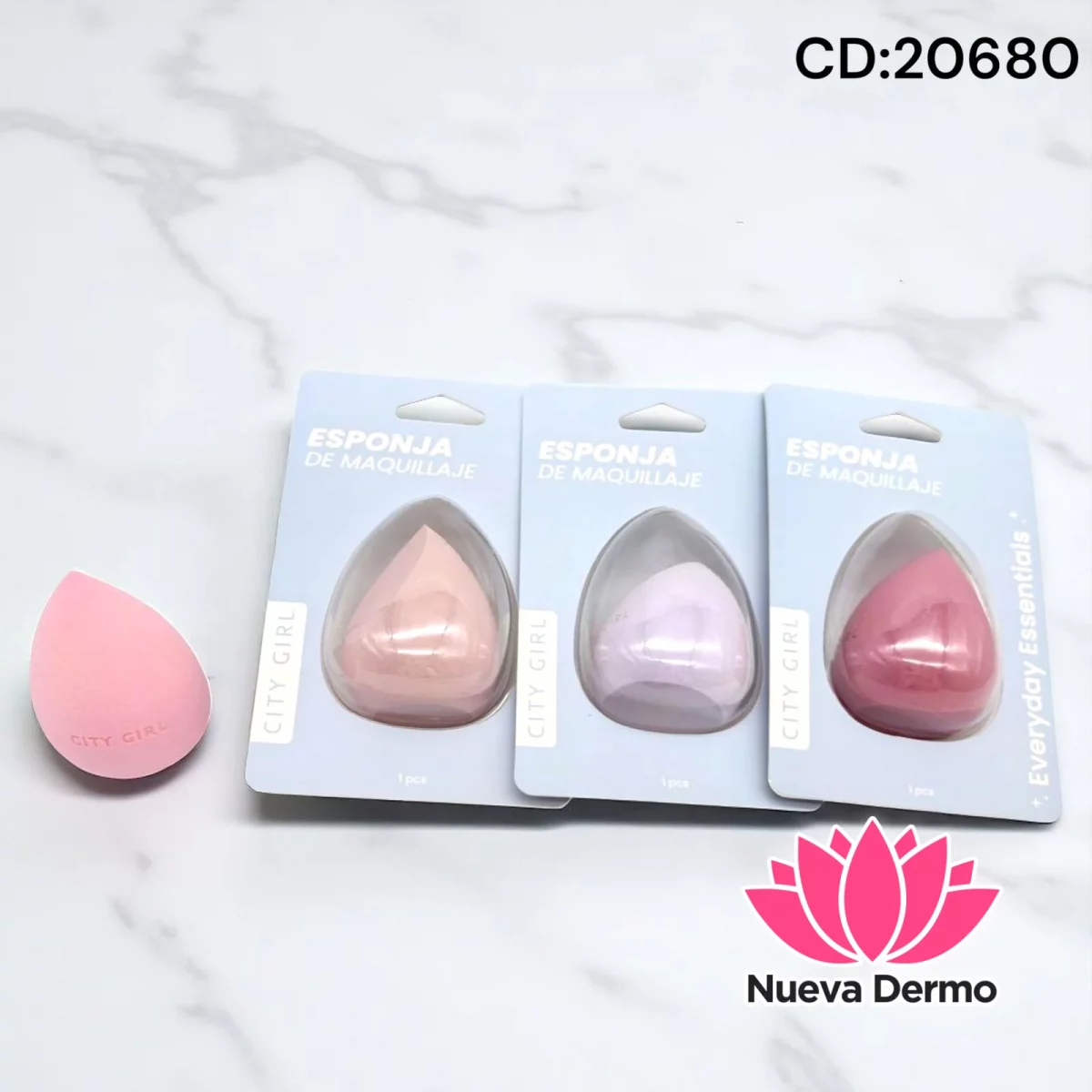 Esponja de maquillaje tipo beauty blender CL-241216/20680