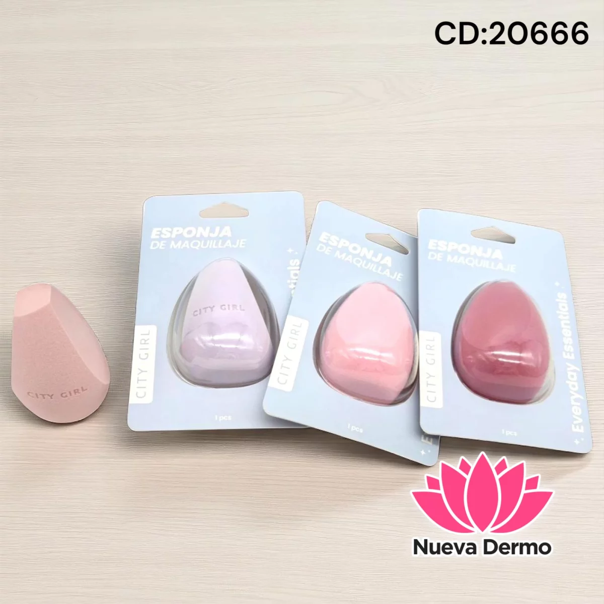 Esponja de maquillaje tipo beauty blender CL241214/20666