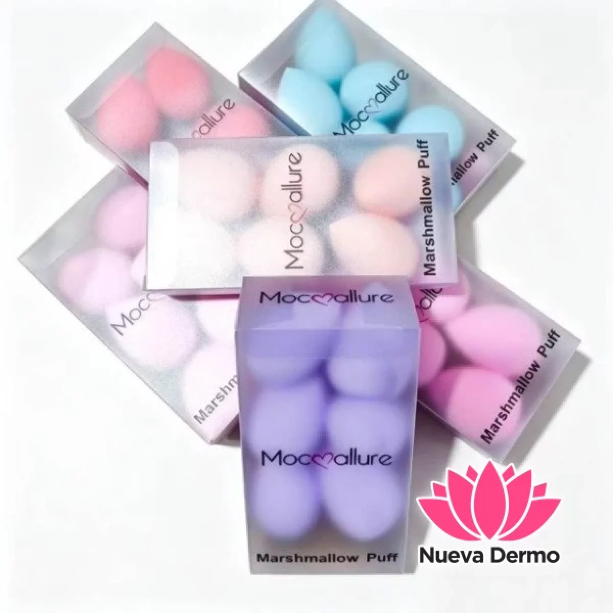 ESPONJA DE MAQUILLAJE X6U FF176