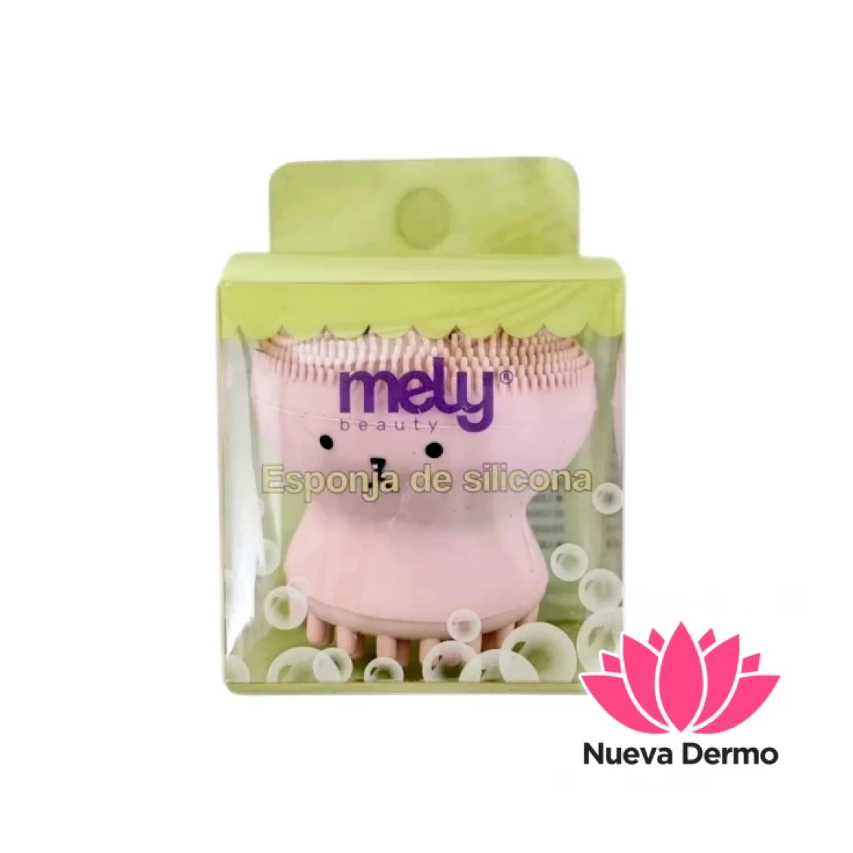 Esponja De Silicona Limpiador Facial Mely x1