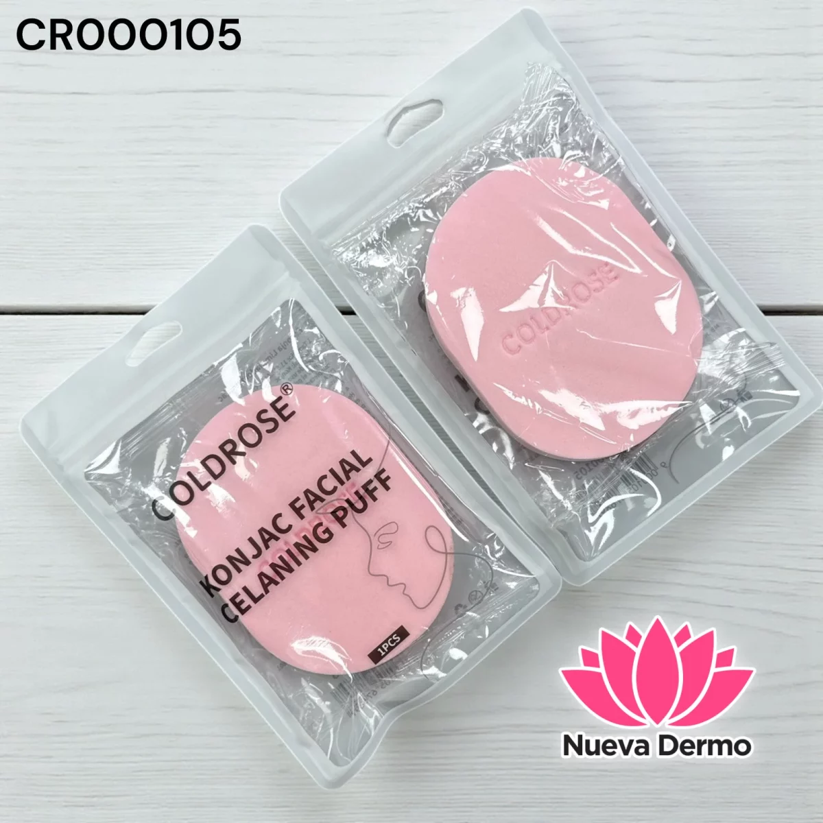 ESPONJA LIMPIADORA FACIAL COLDROSE CR000105