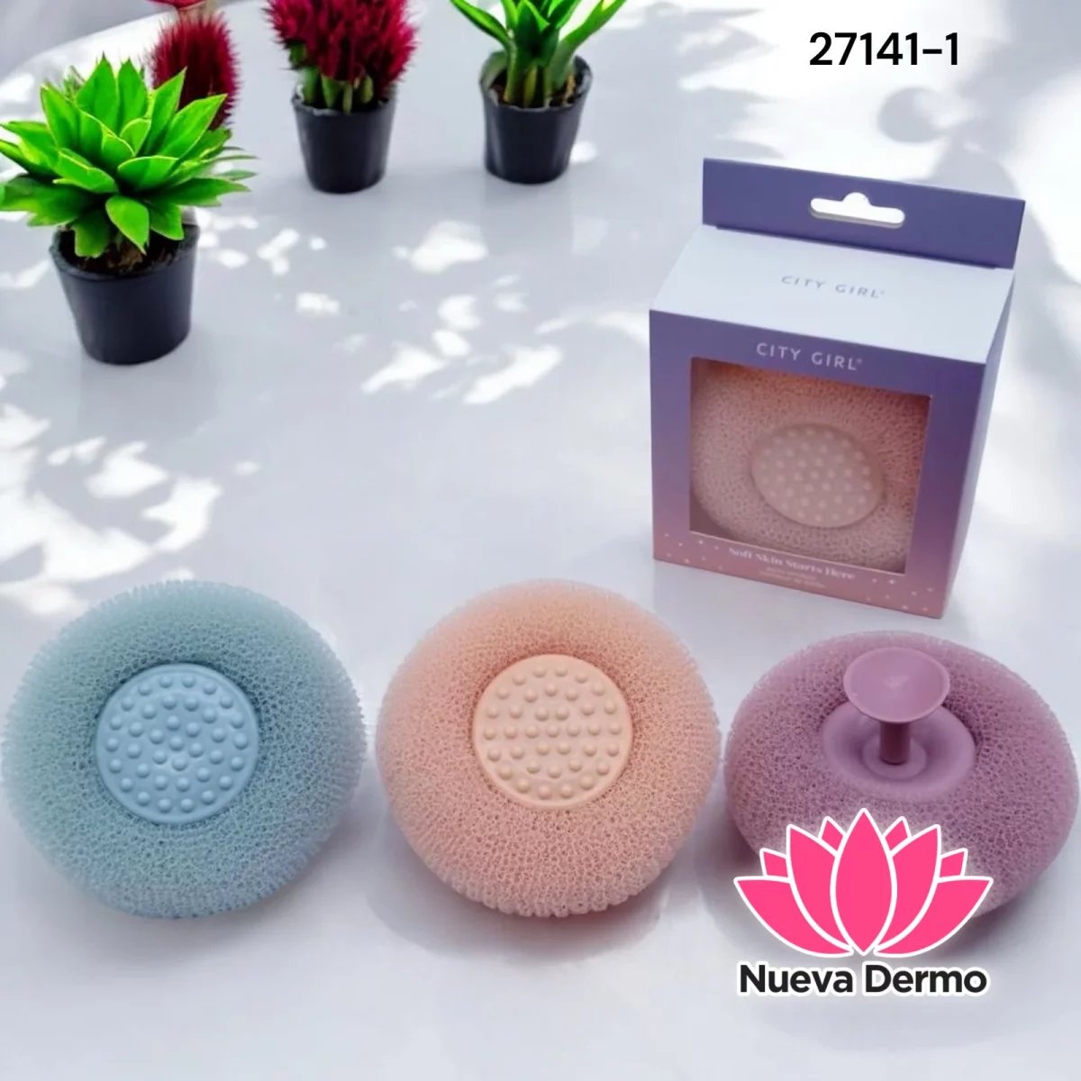 ESPONJA PARA BAÑO CITY GIRL 27141-1/19019