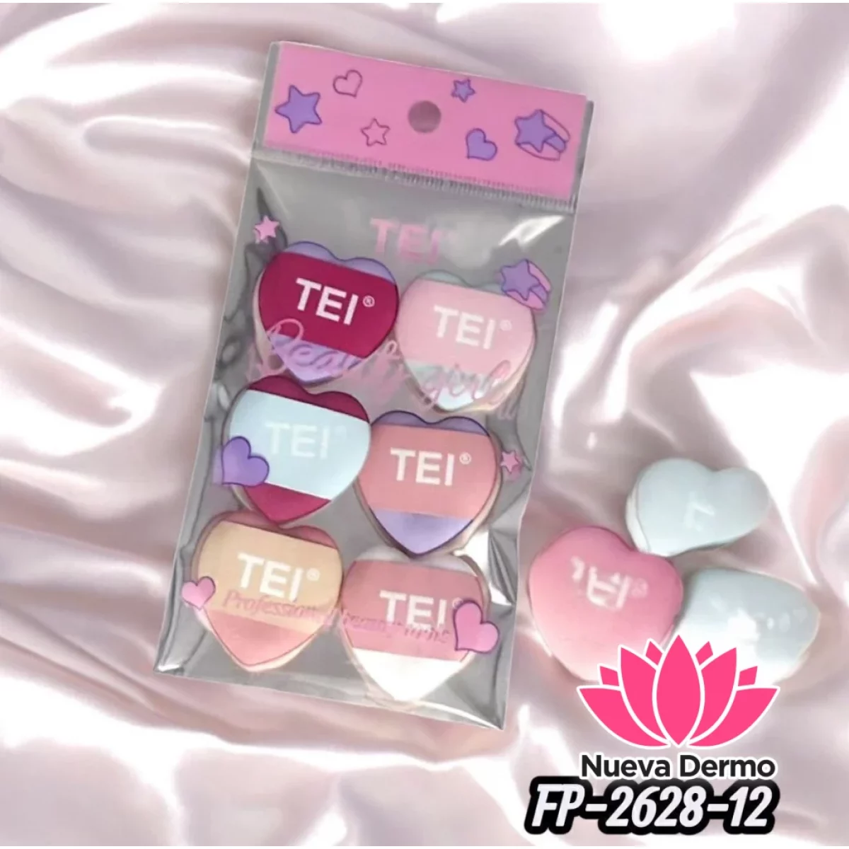 ESPONJA PARA MAQUILLAJE TEI CD: FP-2628-12