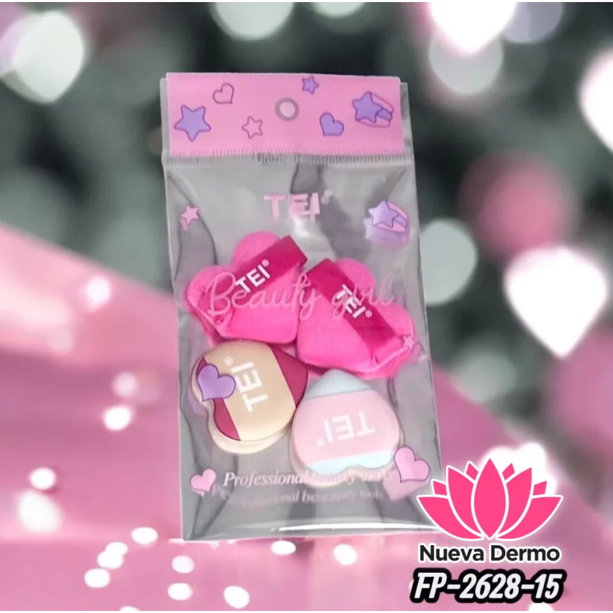 ESPONJA PARA MAQUILLAJE TEI CD: FP-2628-15