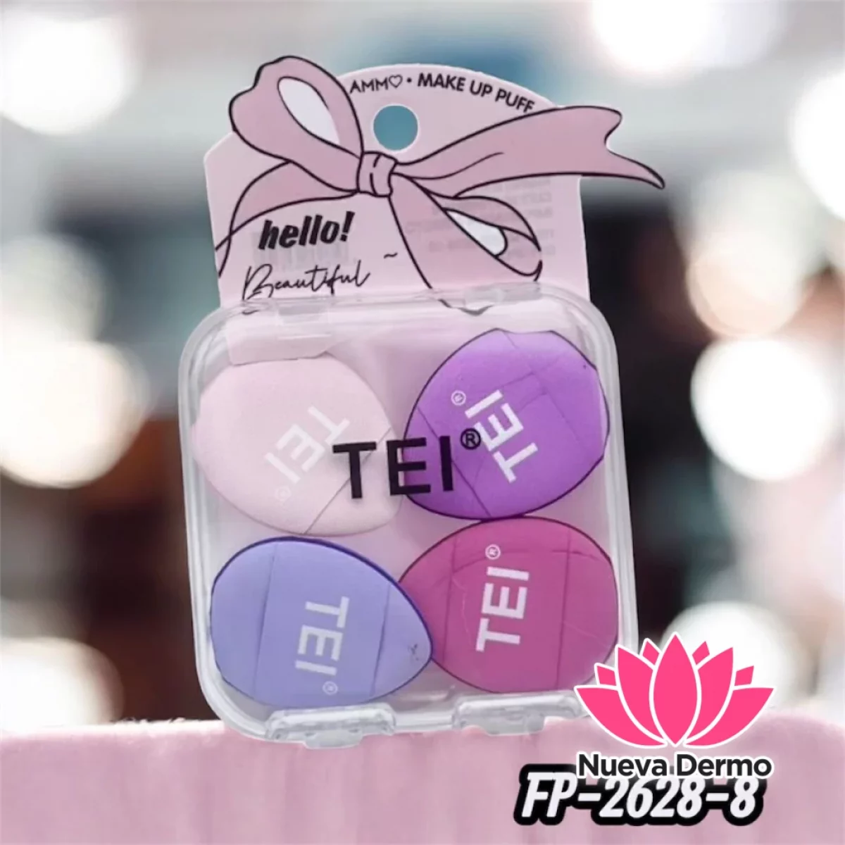 ESPONJA PARA MAQUILLAJE TEI CD: FP-2628-8