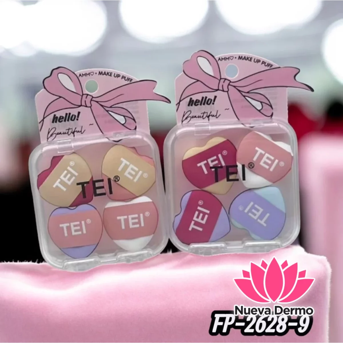 ESPONJA PARA MAQUILLAJE TEI CD: FP-2628-9