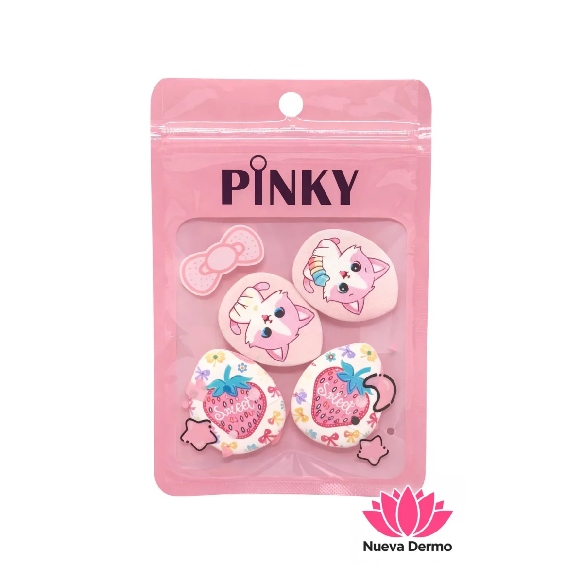 Esponjita de Maquillaje Gota Sweet Pinky...