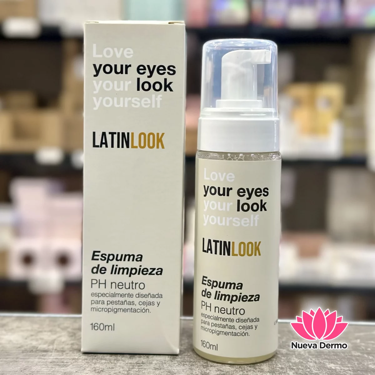 Espuma de Limpieza 160ML Ph Neutro Latinlook Neicha