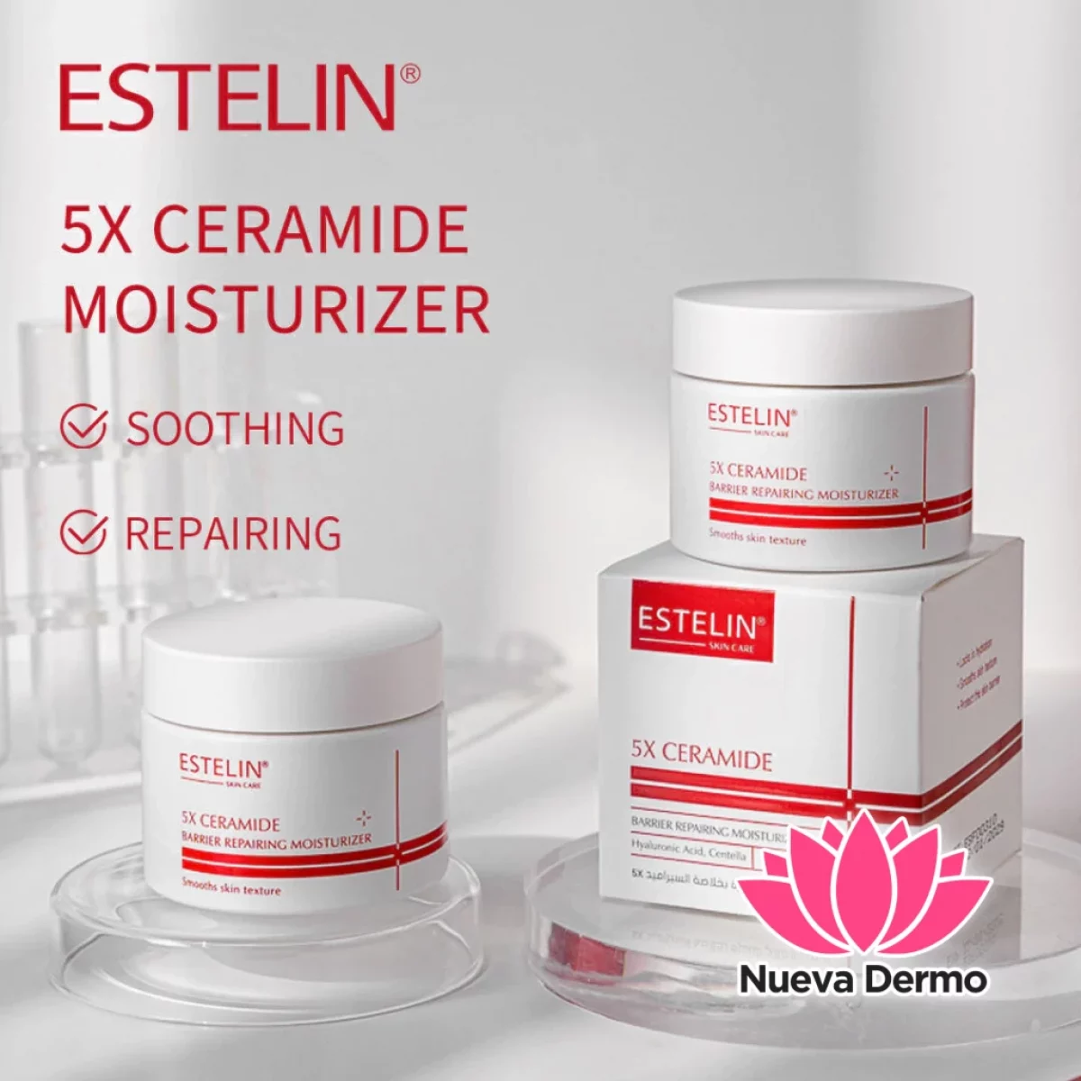 ESTELIN 5X CREMA CERAMIDE BARRIER REPAIRING MOISTURIZER