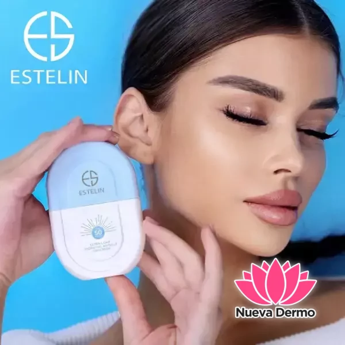 Estelin Sunscreen Ultra-Light Hydrating Invisible SPF 50 PA+++