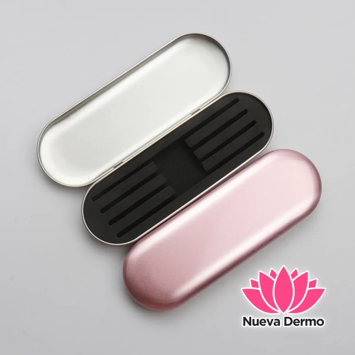 Estuche Porta Pinzas Rosado