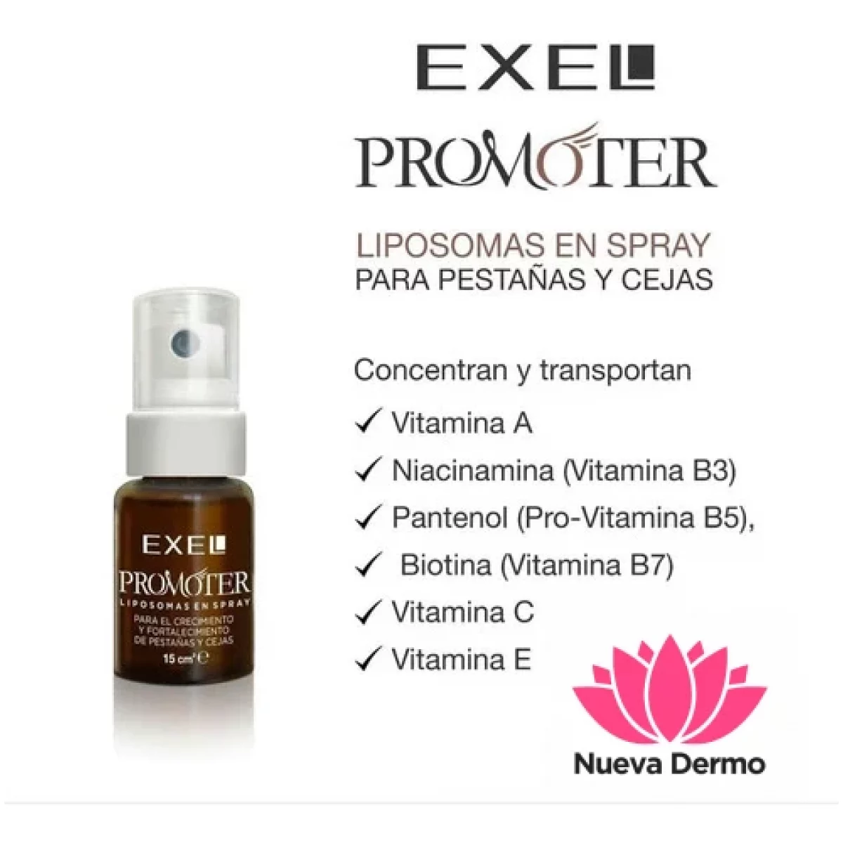 Exel Promoter Fortalecedor de Pestañas