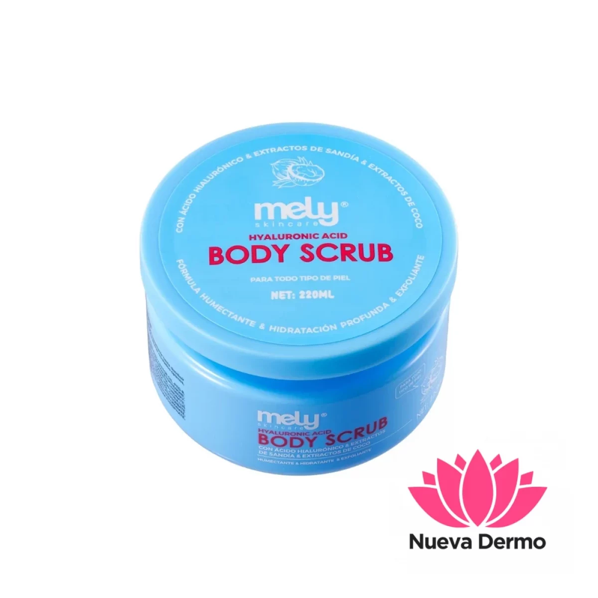 EXFOLIANTE CORPORAL ACIDO HIALURONICO MELY MY893040