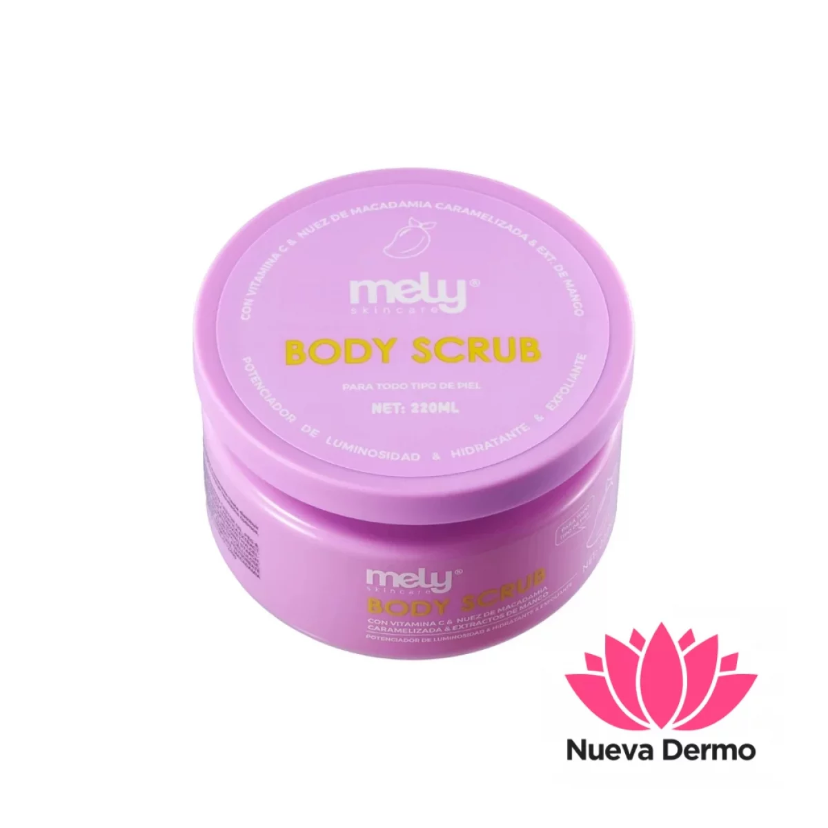 EXFOLIANTE CORPORAL CON VITAMINA C MELY MY893041/30415