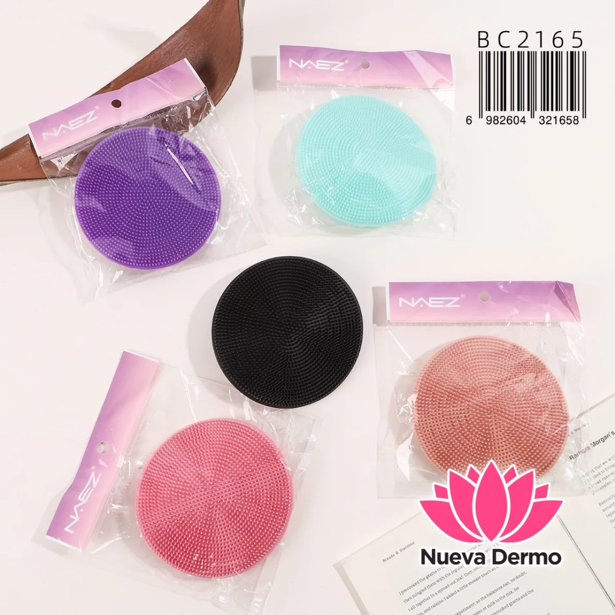 Exfoliante Corporal De Silicona Reutilizable Para Ducha NAEZ BC2165