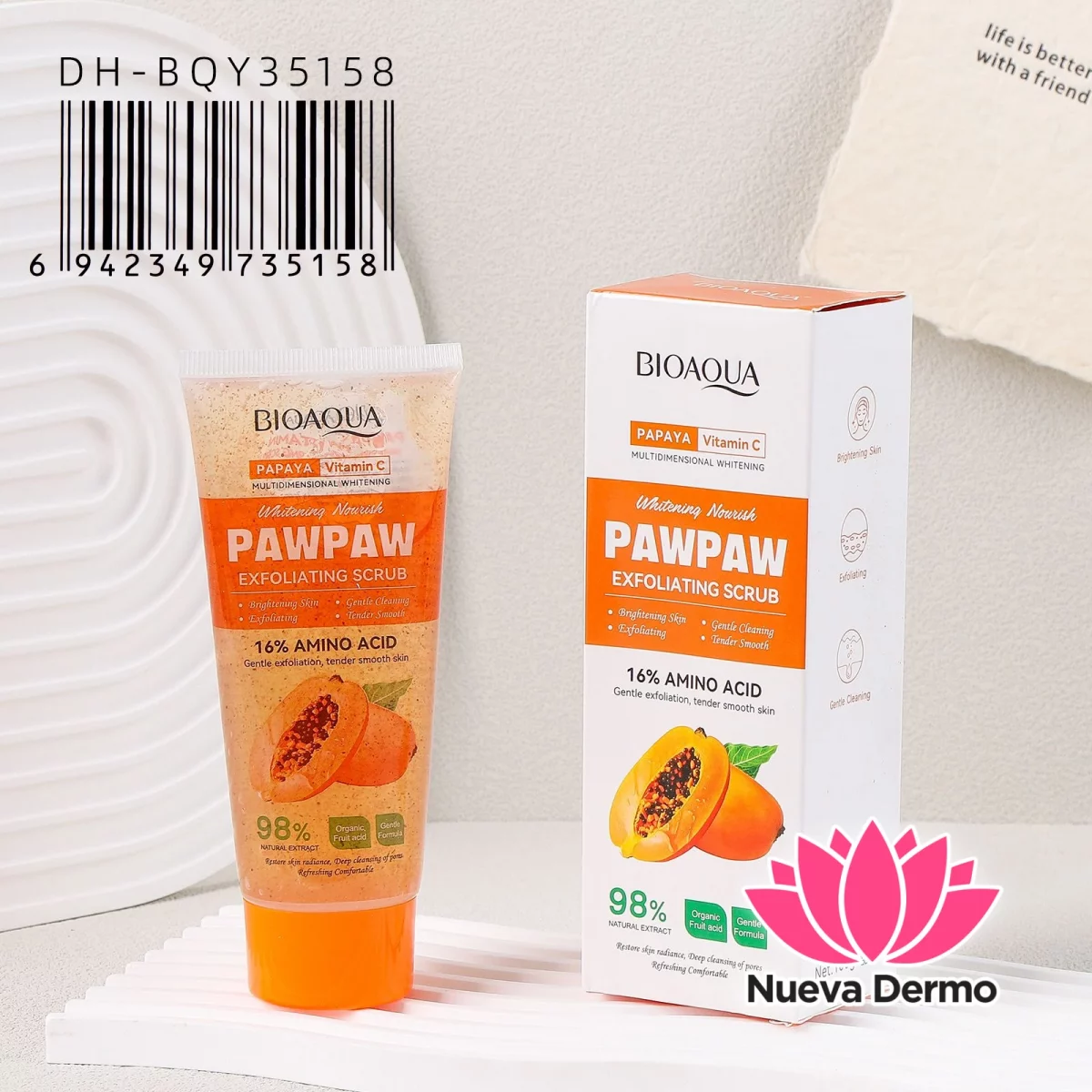Exfoliante Pawpaw Bioaoua Dh-BOY35158
