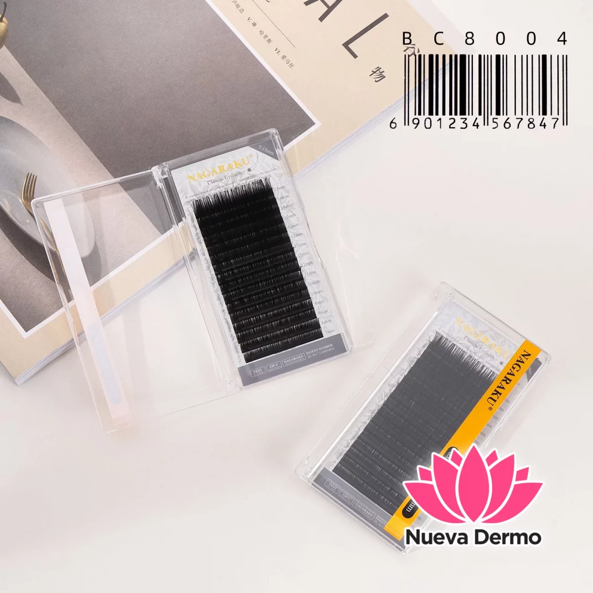 Extensiones de Pestañas Nagaraku 0.05C MIX BC8004/67847