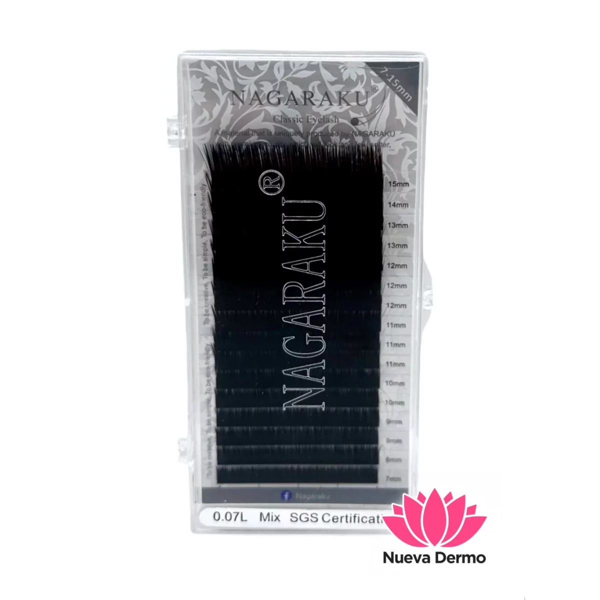 Extensiones de Pestañas Nagaraku 0.07L MIX BC1188