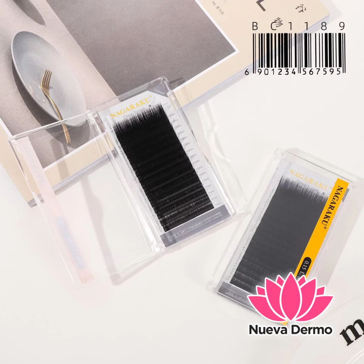 Extensiones de Pestañas Nagaraku 0.15L MIX BC1189/67595