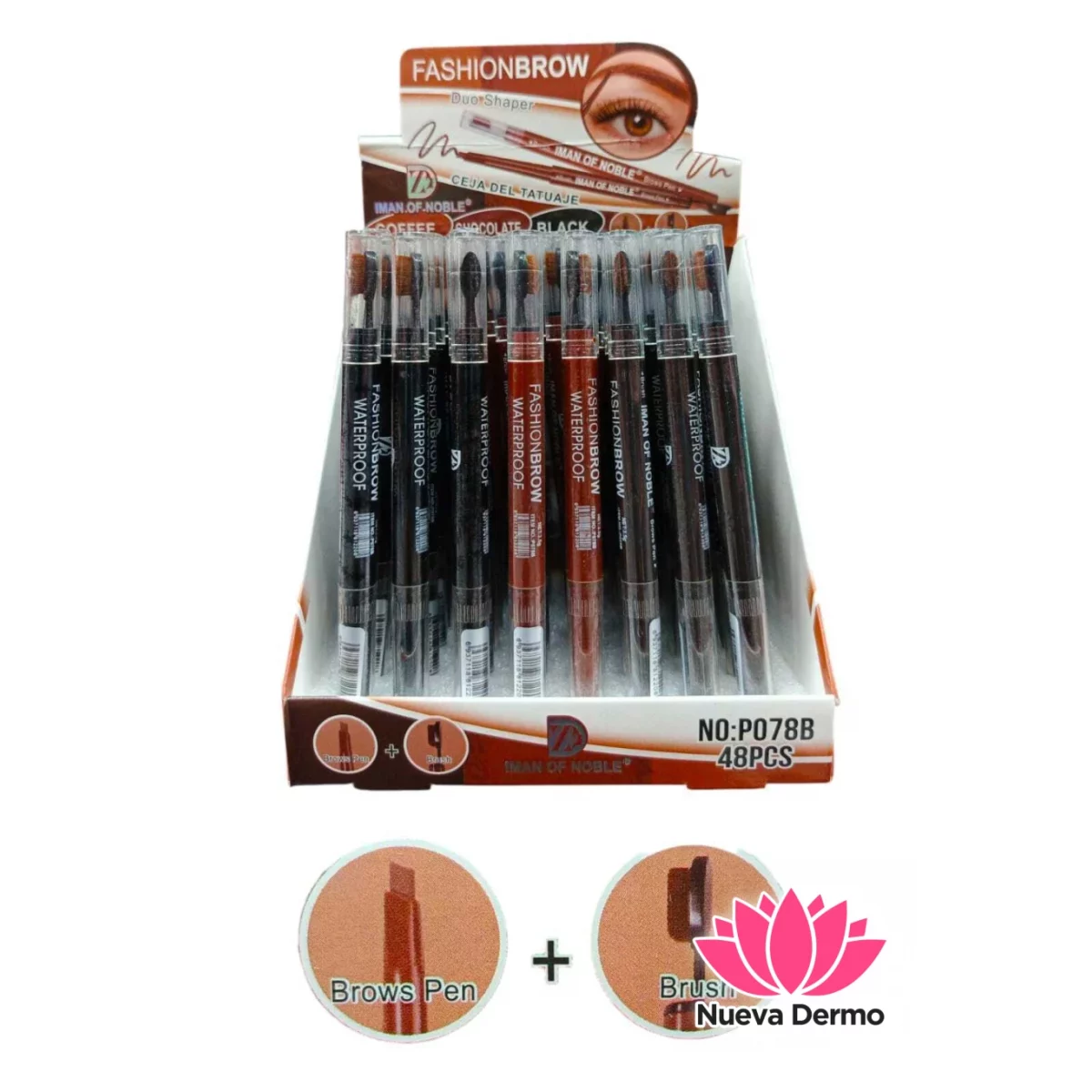 FASHION BROW PEN IMÁN OF NOBLE