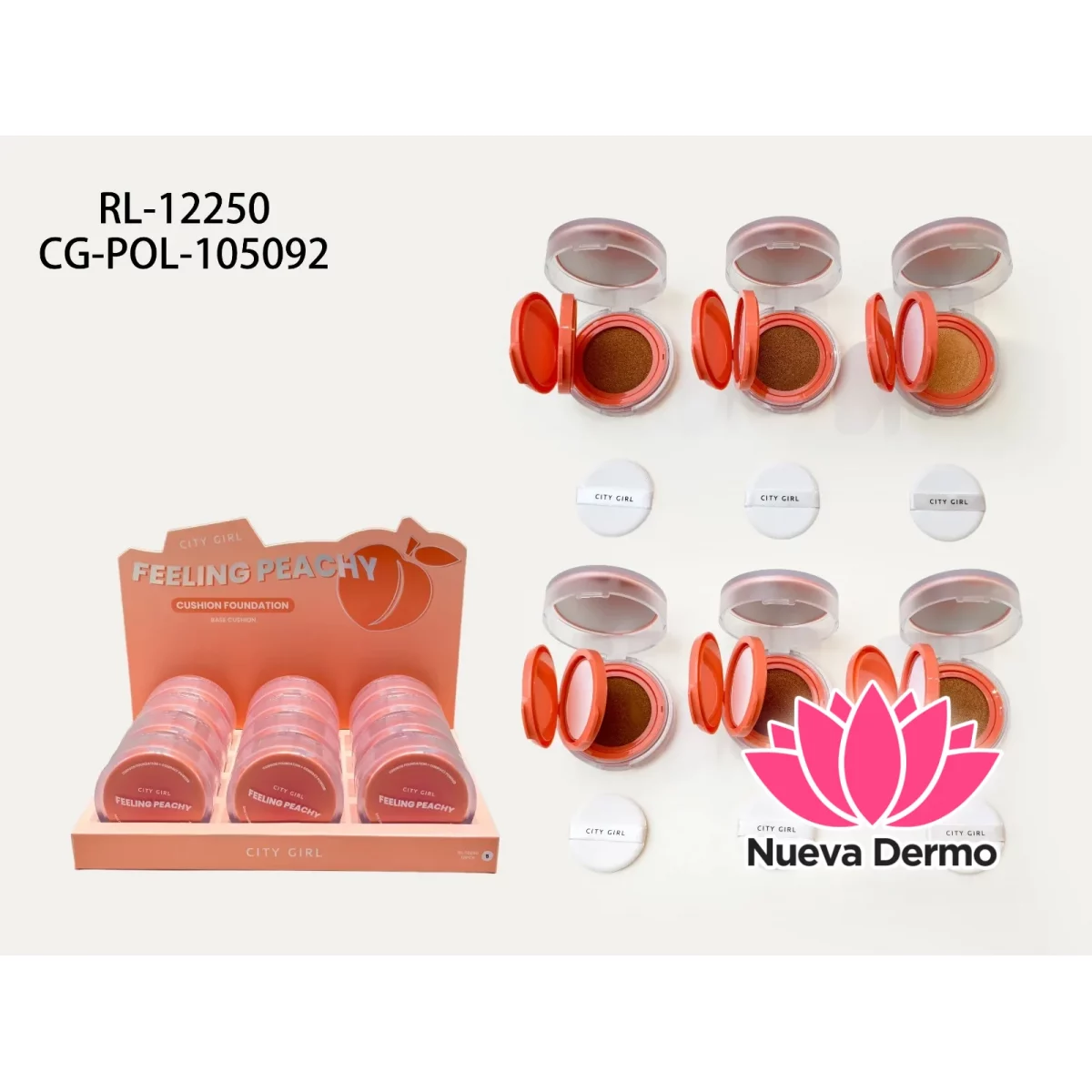 FEELING PEACHY BASE CUSHION