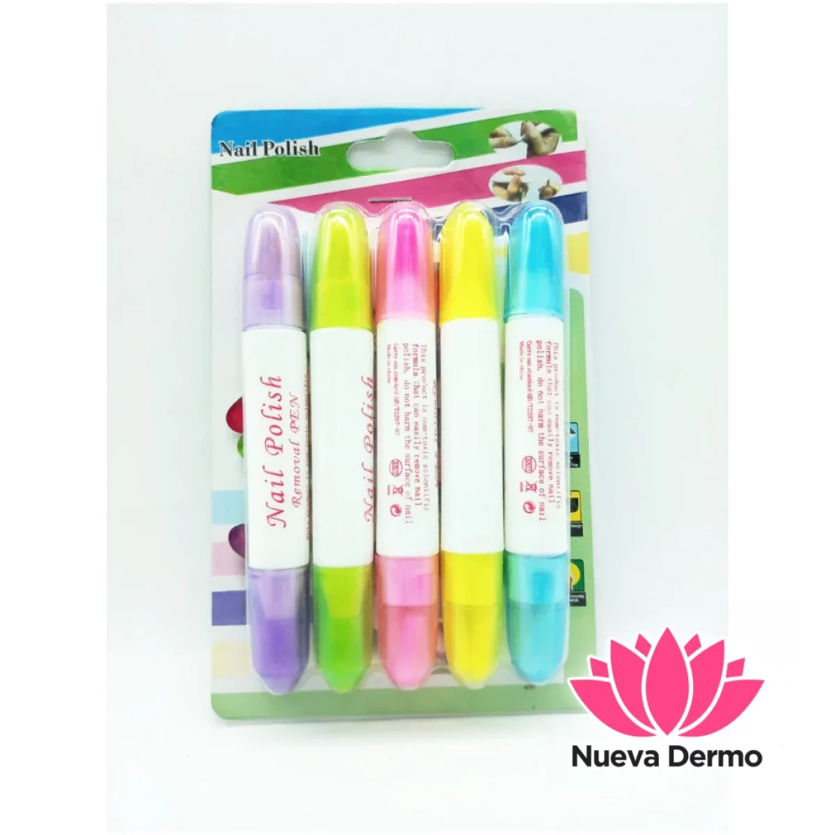 Fibron Removedor de Uñas x5