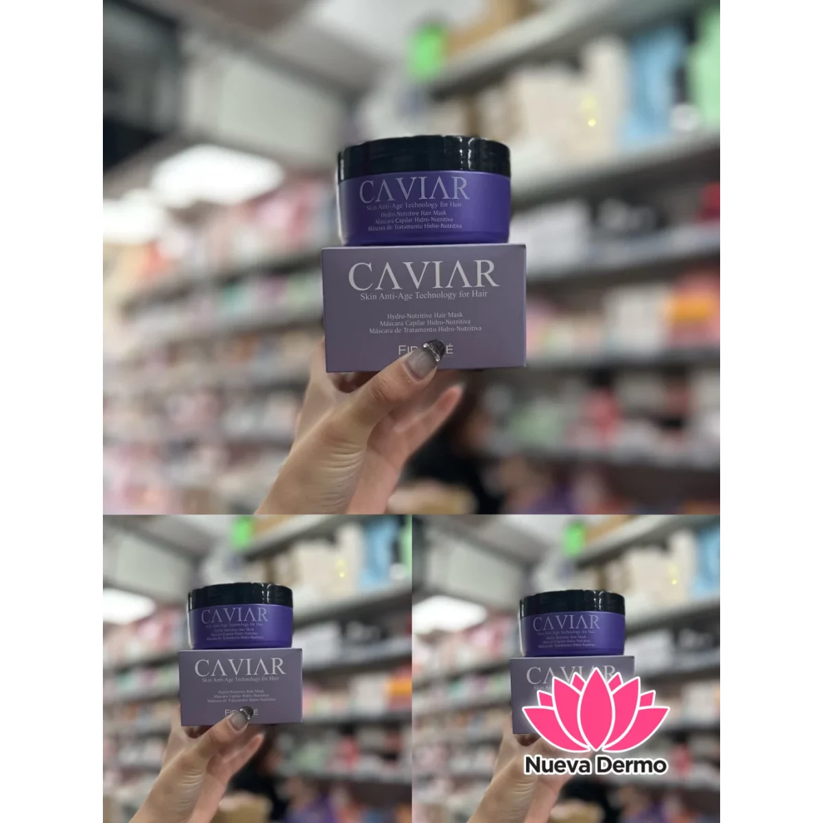 FIDELITE MÁSCARA CAPILAR PARA PELO CAVIAR