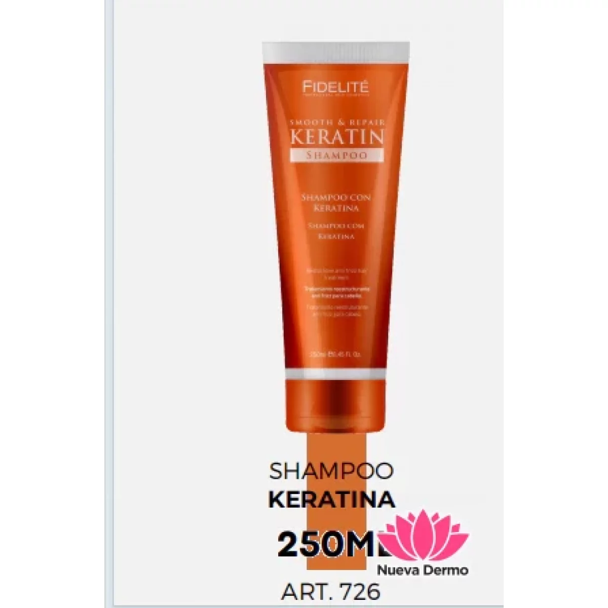 FIDELITE SHAMPOO KERATINA 250ML ART726