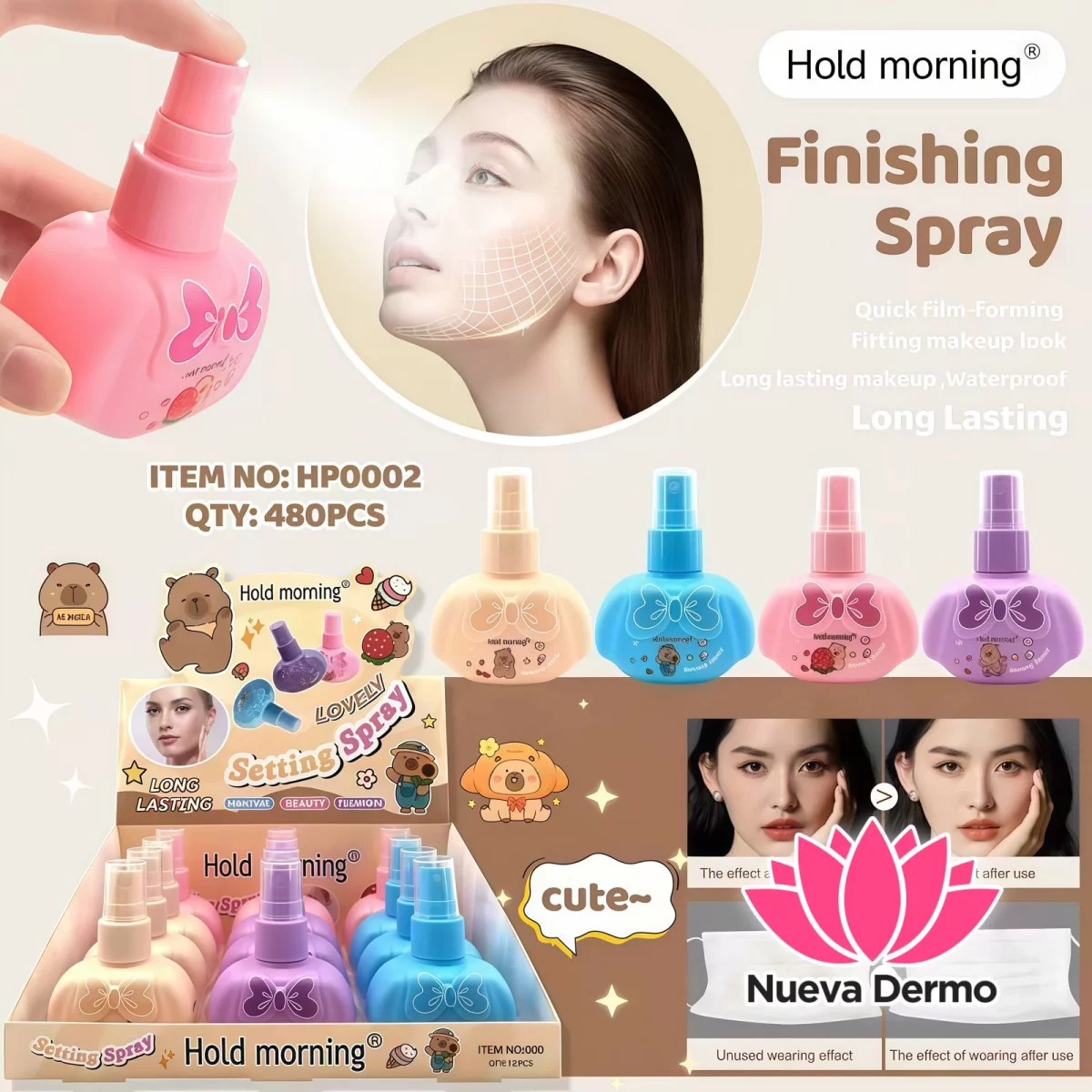 FIJADOR DE MAQUILLAJES DH88833