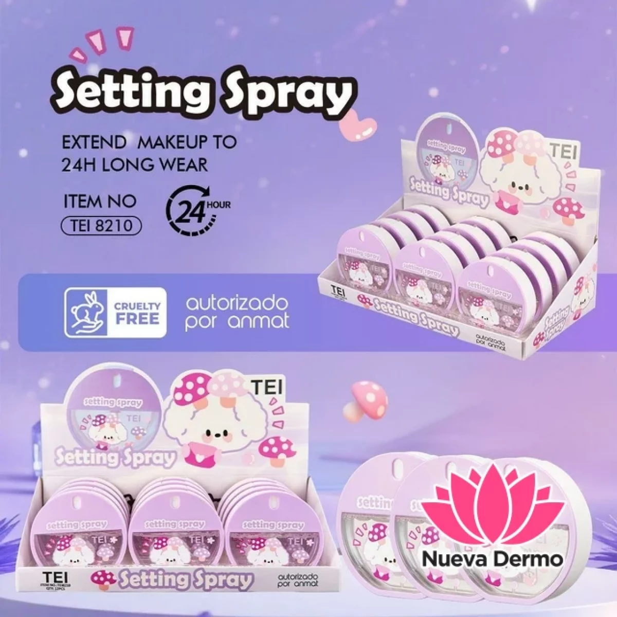 FIJADOR SPARY SETTING CD:TEI8210/13540