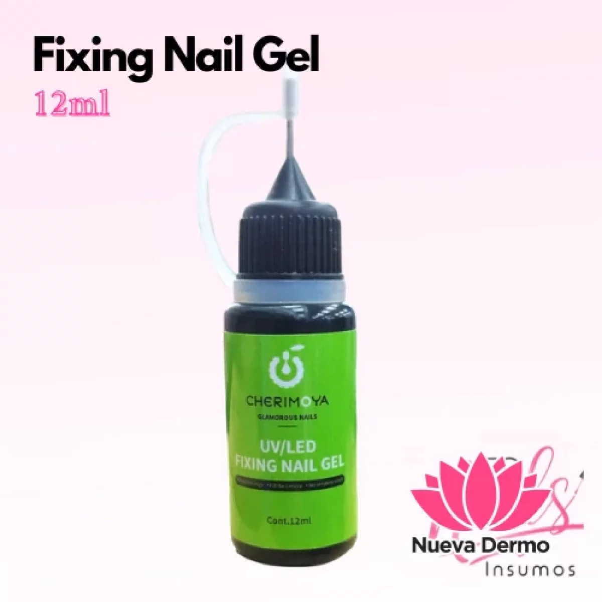 Fixing Nail Gel UV LED 12 ml - CHERIMOYA