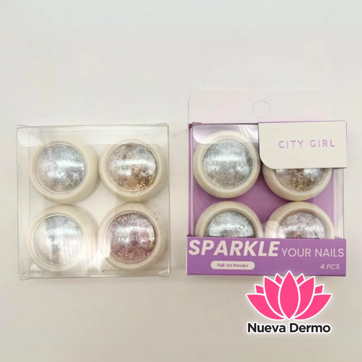 FLAKES METÁLICOS – CITY GIRL