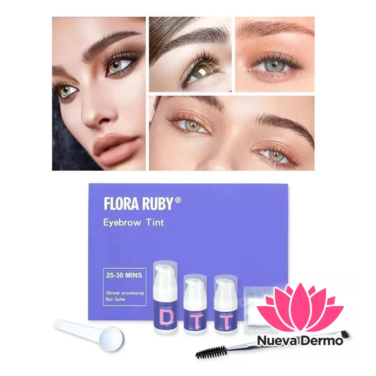 FLORA RUBY EYEBROW TINT 25-30MINS FR-0009*MG-XY23*6928166001874