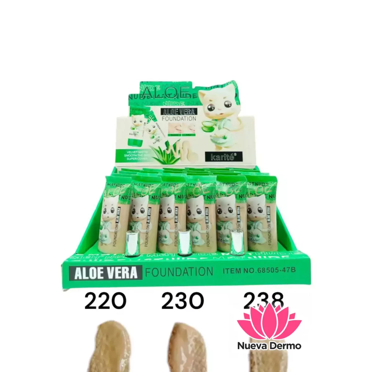 FOUNDATION ALOE VERA KARITÉ