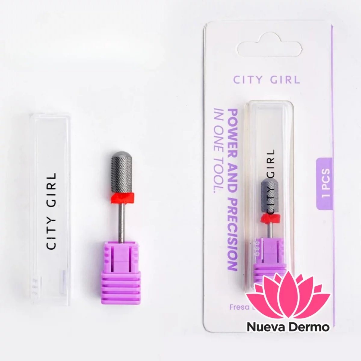 FRESA BARRIL DE CARBURO CINTA ROJA – CITY GIRL