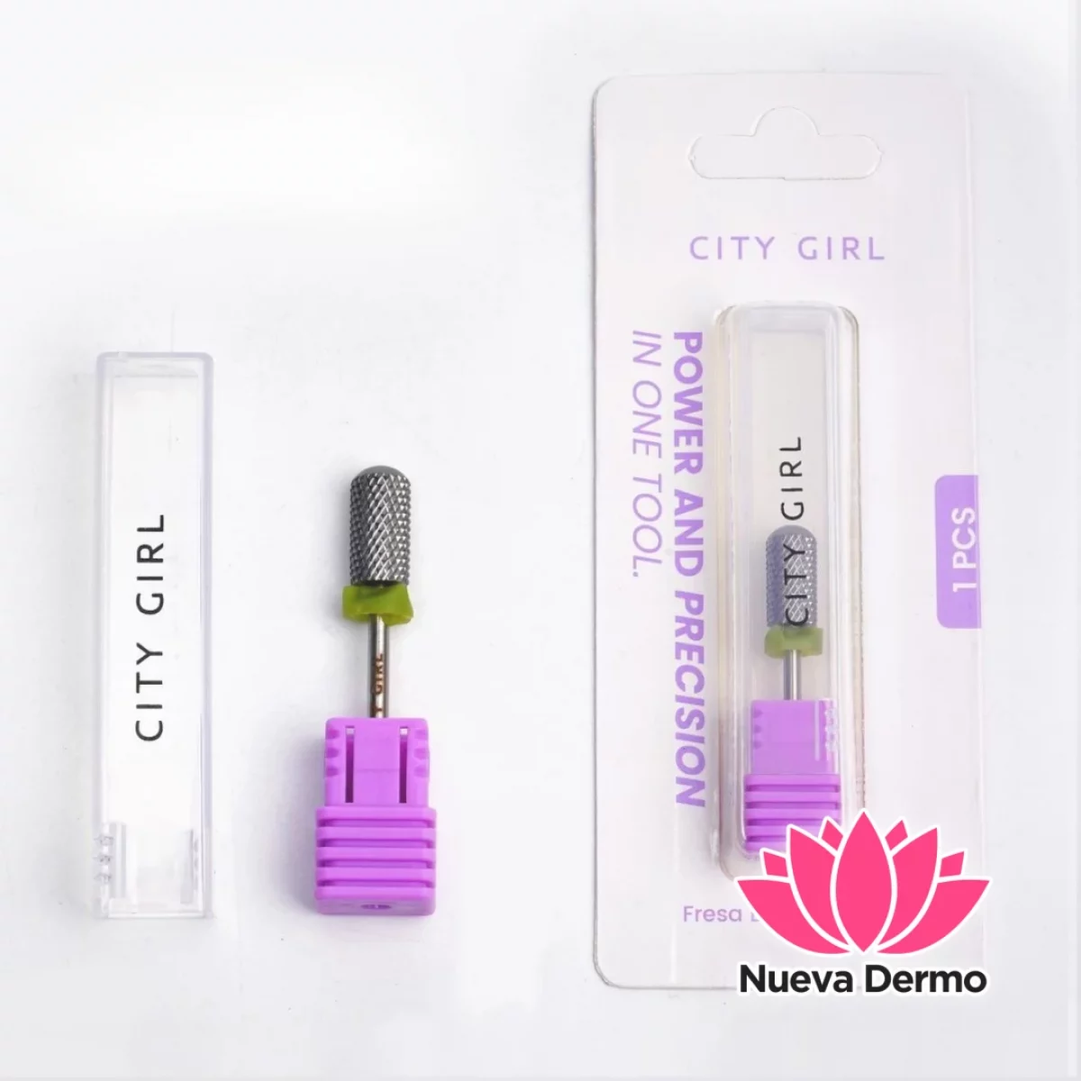 FRESA BARRIL DE CARBURO CINTA VERDE – CITY GIRL
