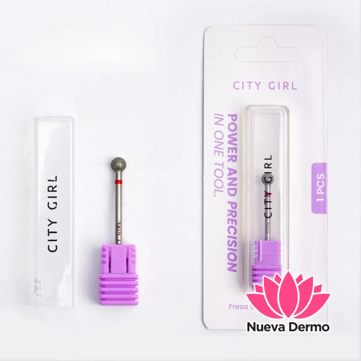 FRESA ESFERA DIAMANTADA CINTA ROJA – CITY GIRL